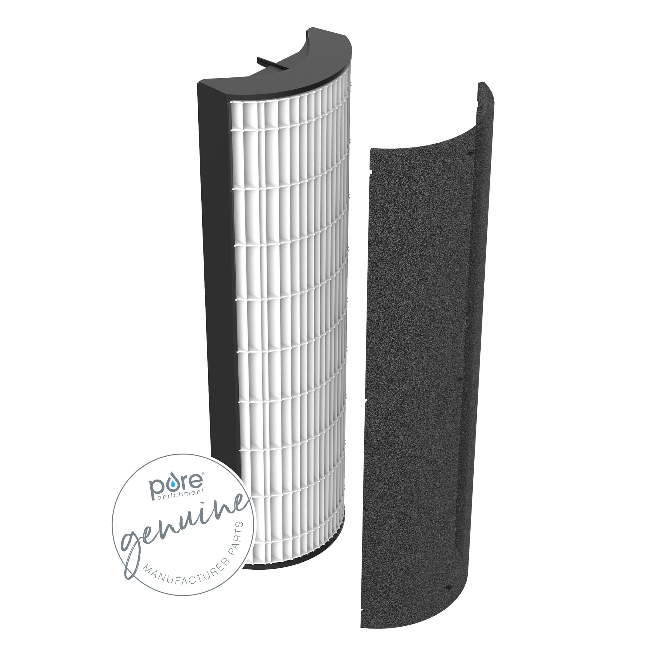 Pure Enrichment Genuine 2-in-1 True HEPA Replacement Filter for the PureZone Elite 4-in-1 Air Purifier (PEAIRTWR)