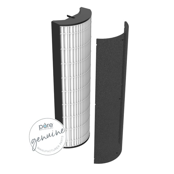 Pure Enrichment Genuine 2-in-1 True HEPA Replacement Filter for the PureZone Elite 4-in-1 Air Purifier (PEAIRTWR)