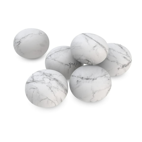 Pure Enrichment DryStone Reusable Moisture-Absorbing Stone - 6 Eco-Friendly Dehumidifying Desiccant for Small Spaces - Ideal for Gym Bags, Shoes, Electronics, Jewelry, Storage Bins, and Safes