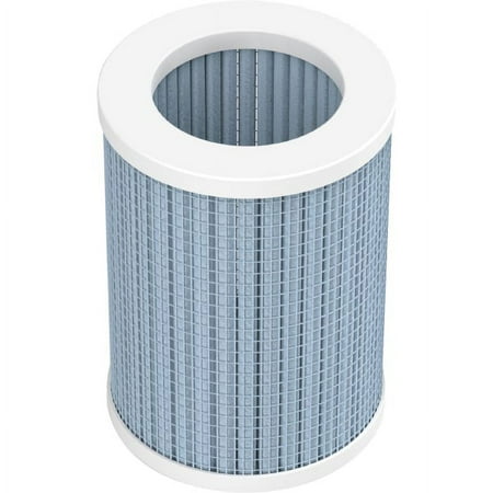 Pure Enrichment - 2-in-1 True HEPA Replacement Filter for the PureZone Mini Portable Air Purifier (PEPERSAP) - Grey