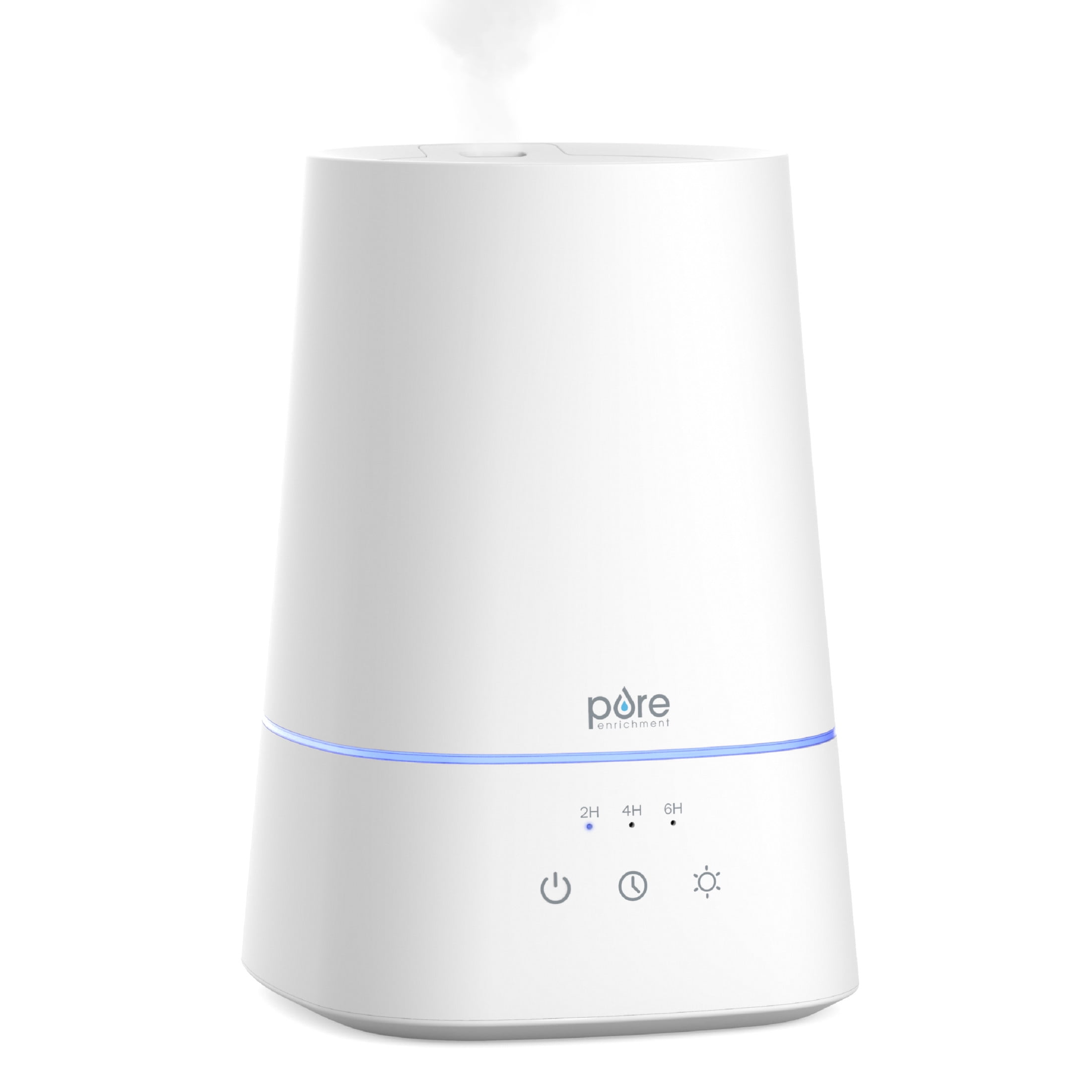 Pure Enrichment® HUME™ Max - Easy Top Fill Ultrasonic Cool Mist Humidifier, 3.7 L (1 Gallon) Tank, 3 Mist Settings + Auto Shut-Off Timer - Ideal for Large Bedrooms, Baby Nurseries and Offices (White)
