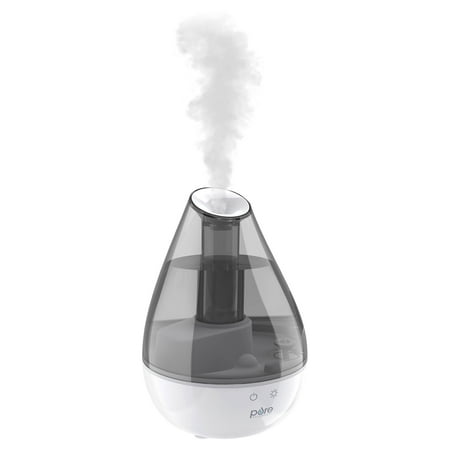 Pure Enrichment - MistAire Drop - Ultrasonic .34 Gal Cool Mist Humidifier - White