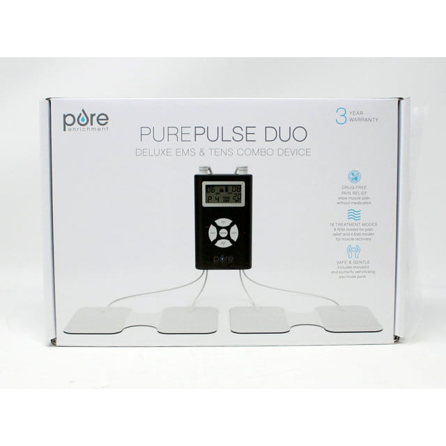 Pure Enrichment Pure Pulse Duo Deluxe EMS & Tens Combo Device