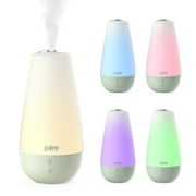 Pure Enrichment PureBaby 3-in-1 Whisper-Quiet Humidifier, Color Changing Night Light, & Essential Oil Diffuser for Baby Nursery & Kids Bedroom to Relieve Congestion, Colds, & Coughs (Whisper Green)
