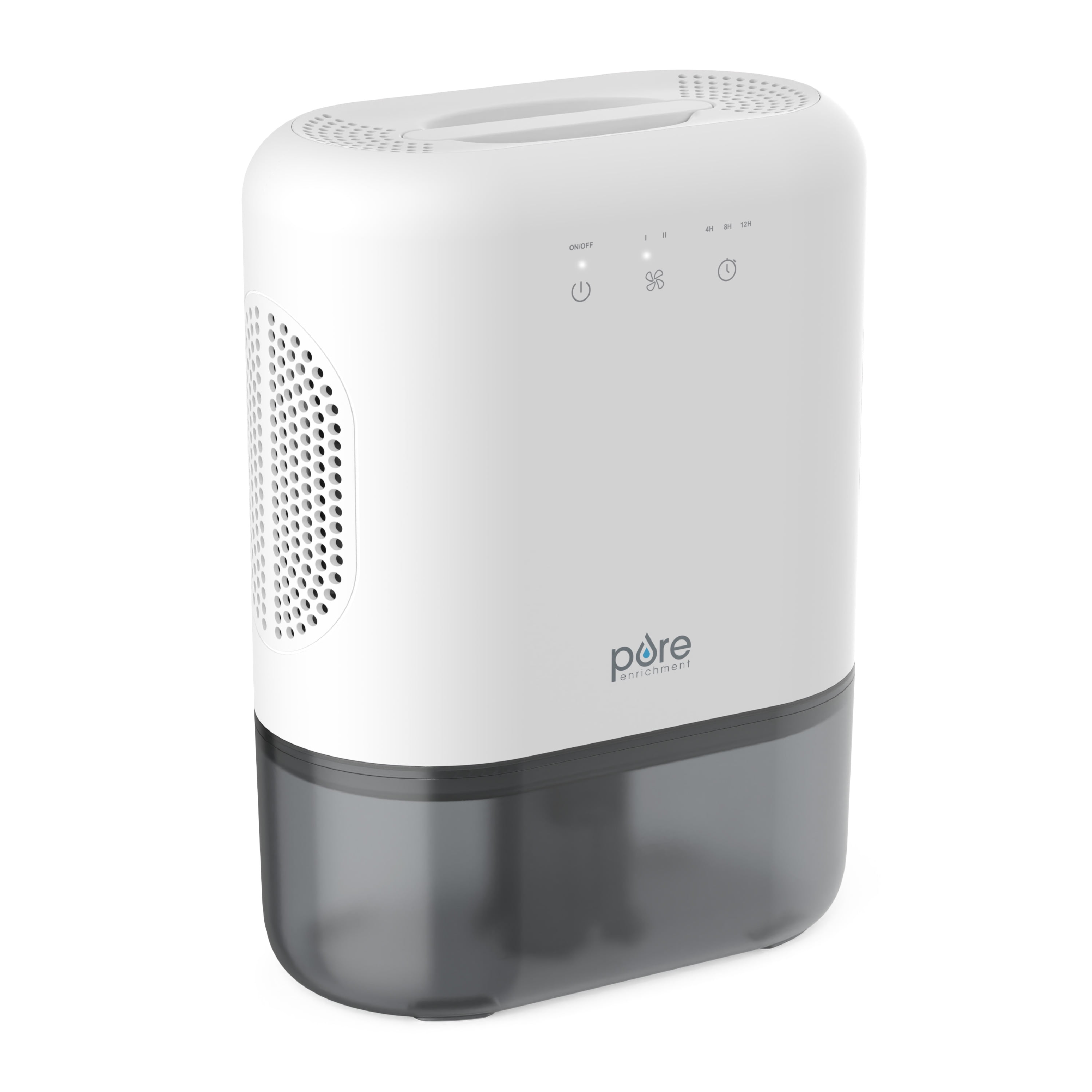 PureDry Elite White Dehumidifier with Large Water Tank