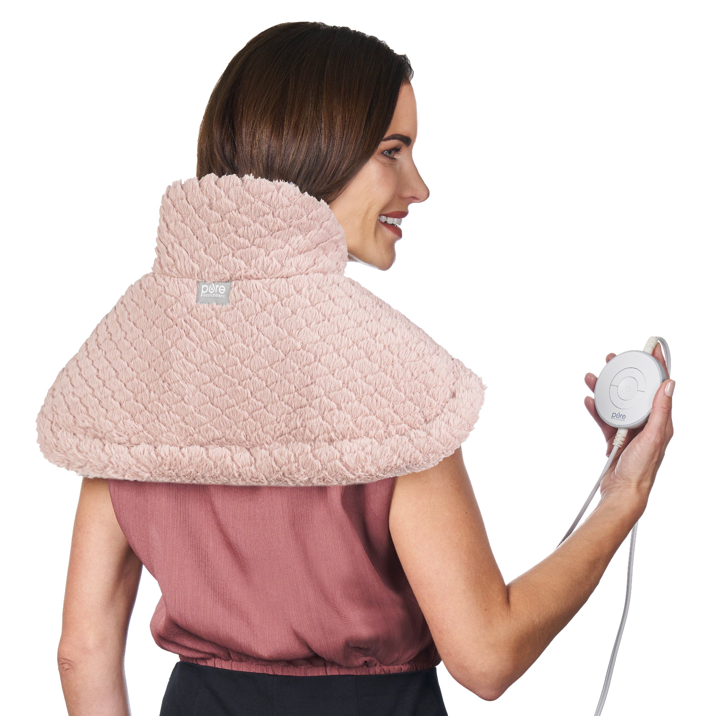 Pure Enrichment® PureRadiance™ Neck & Shoulder Luxury Heating Pad for