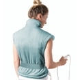thumbnail image 1 of Pure Enrichment PureRelief XL Back & Neck Heating Pad- Safe Heat Therapy for Sore Muscles, & Pain in Neck, Back, & Shoulders - 4 Heat Settings w/ Auto Shut-Off, Soft Fabric (Sea Glass), 1 of 9