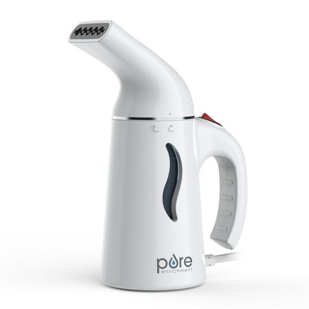 Pure Enrichment PEMINISTM PureSteam Portable Garment Steamer - White