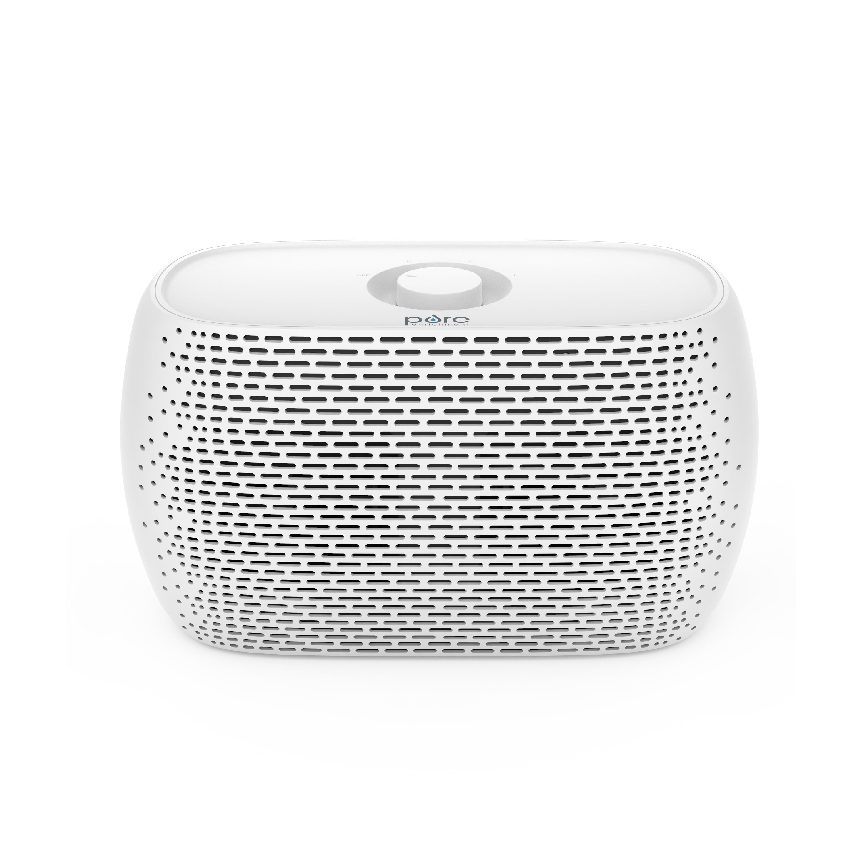 Pure Enrichment PureZone Breeze Tabletop 2 in 1 Air Purifier True HEPA Filter Ideal for Home Bedroom Office Desktop Surfaces