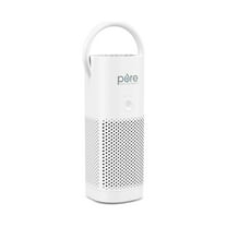 Pure Enrichment® PureZone™ Mini Portable Air Purifier - True HEPA Filter Cleans Air, Helps Alleviate Allergies, Eliminates Smoke & More — Ideal for Traveling, Home, and Office Use (Black)