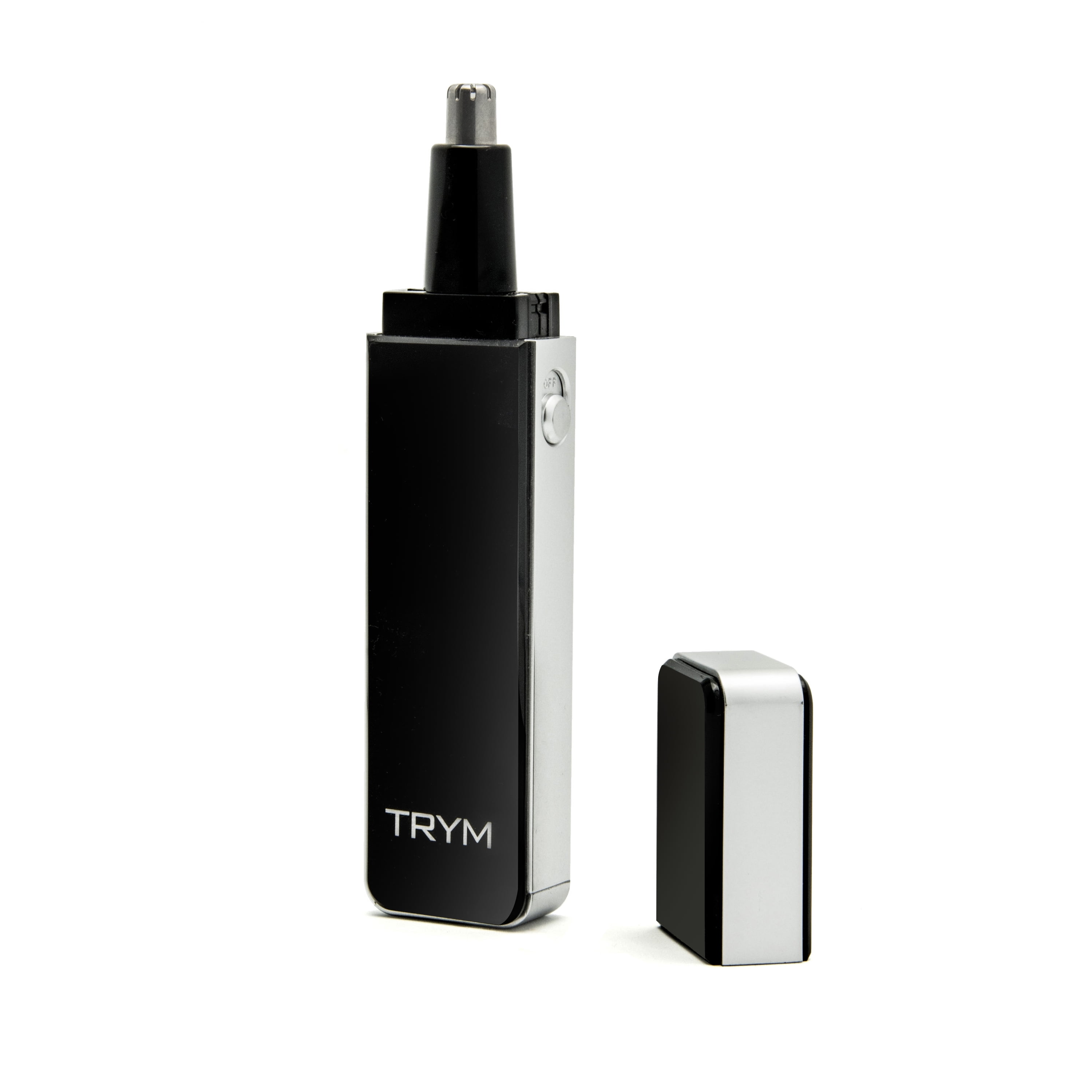 Pure Enrichment TRYM Nose Hair Trimmer with LED Grooming Light for Precision Trimming Sleek