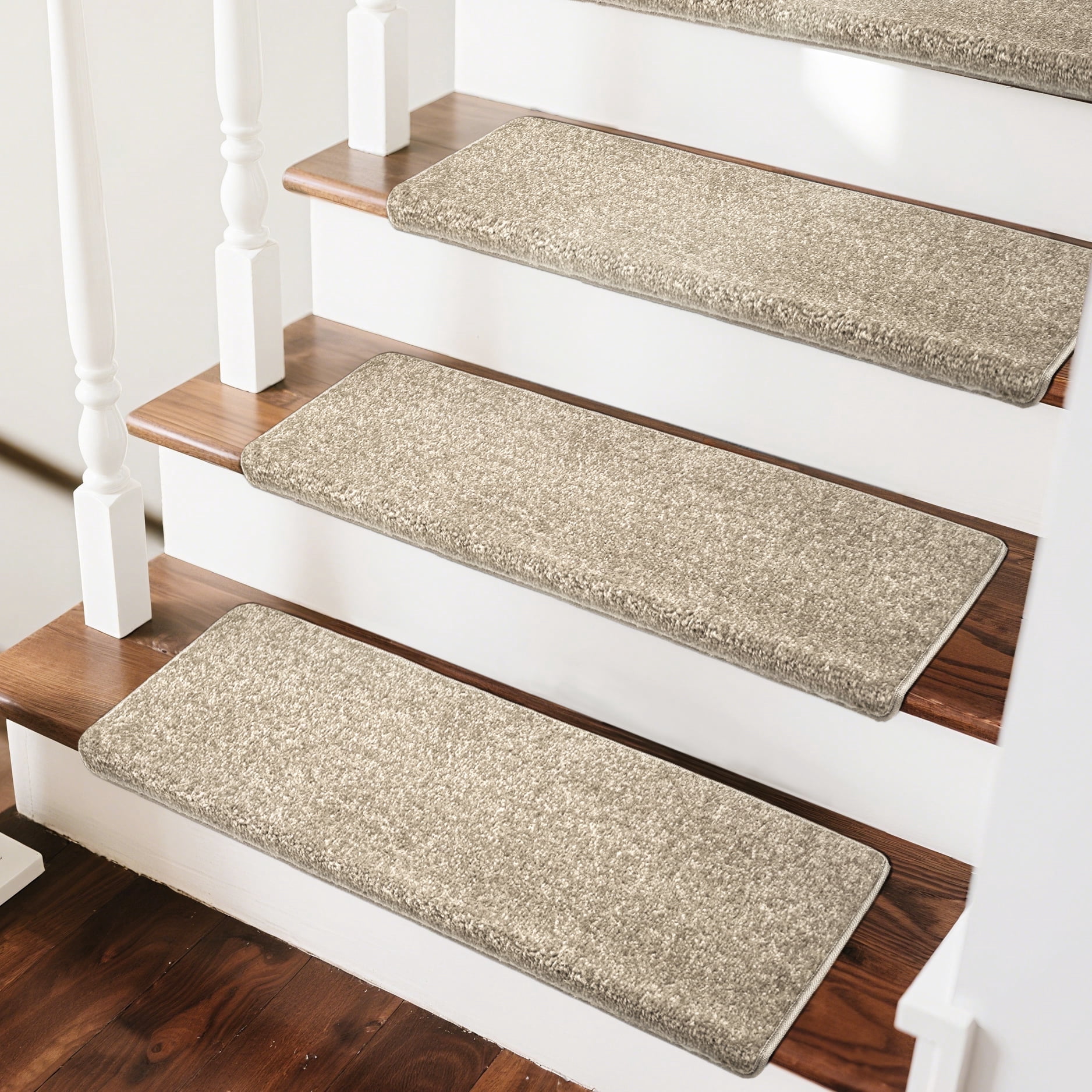 Pure Era Bullnose Carpet Stair Treads Protector Cover 9