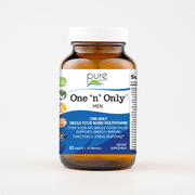 Pure Essence Labs - One n Only Men, Complete Multivitamin for Energy, Vitality & Mens Wellness - 30 Tablets