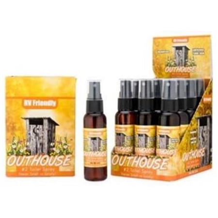 Pure Essence P4H-OH3705 2 oz Outhouse Citrus Toilet Spray