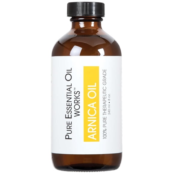Pure Essential Oil Works 100% Pure Arnica Oil 8oz