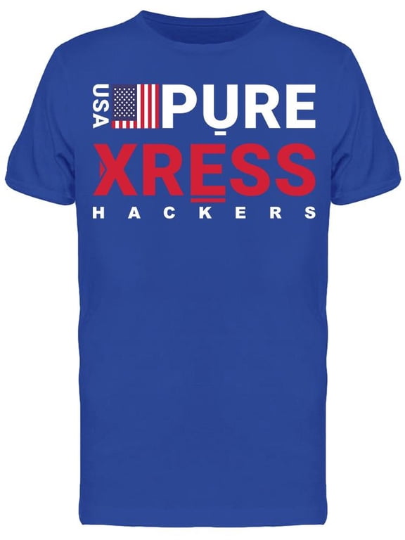 Pure Express Hackers T-Shirt Men -Image by Shutterstock, Male Small