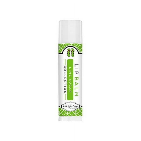 PureFactory Naturals Flip Flop Lip Balm 0.15 Oz. - Lime Sugar by FreeShippingAllOrders.com