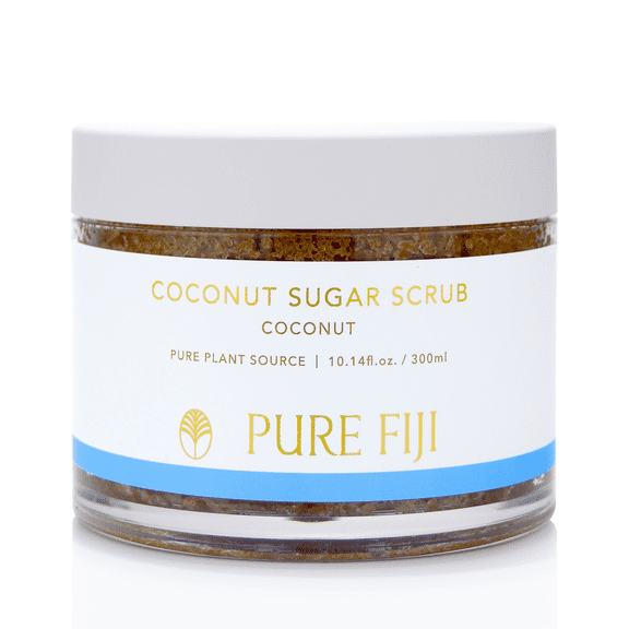 Pure Fiji Coconut Sugar Scrub 10.14 oz / 300 ml - Coconut