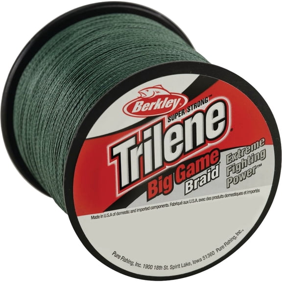 Pure Fishing Berkley Trilene Big Game Braid Fishing Line - Single Pack
