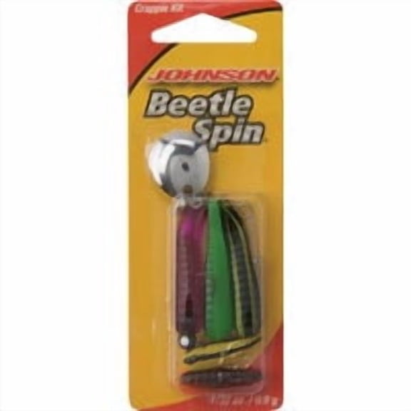 Pure Fishing Johnson Beetle Spin Fishing Lure - Pack of 24