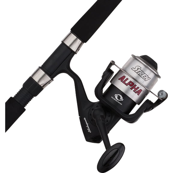 Pure Fishing Shakespeare Alpha Fishing Rod & Reel - Pack of 4