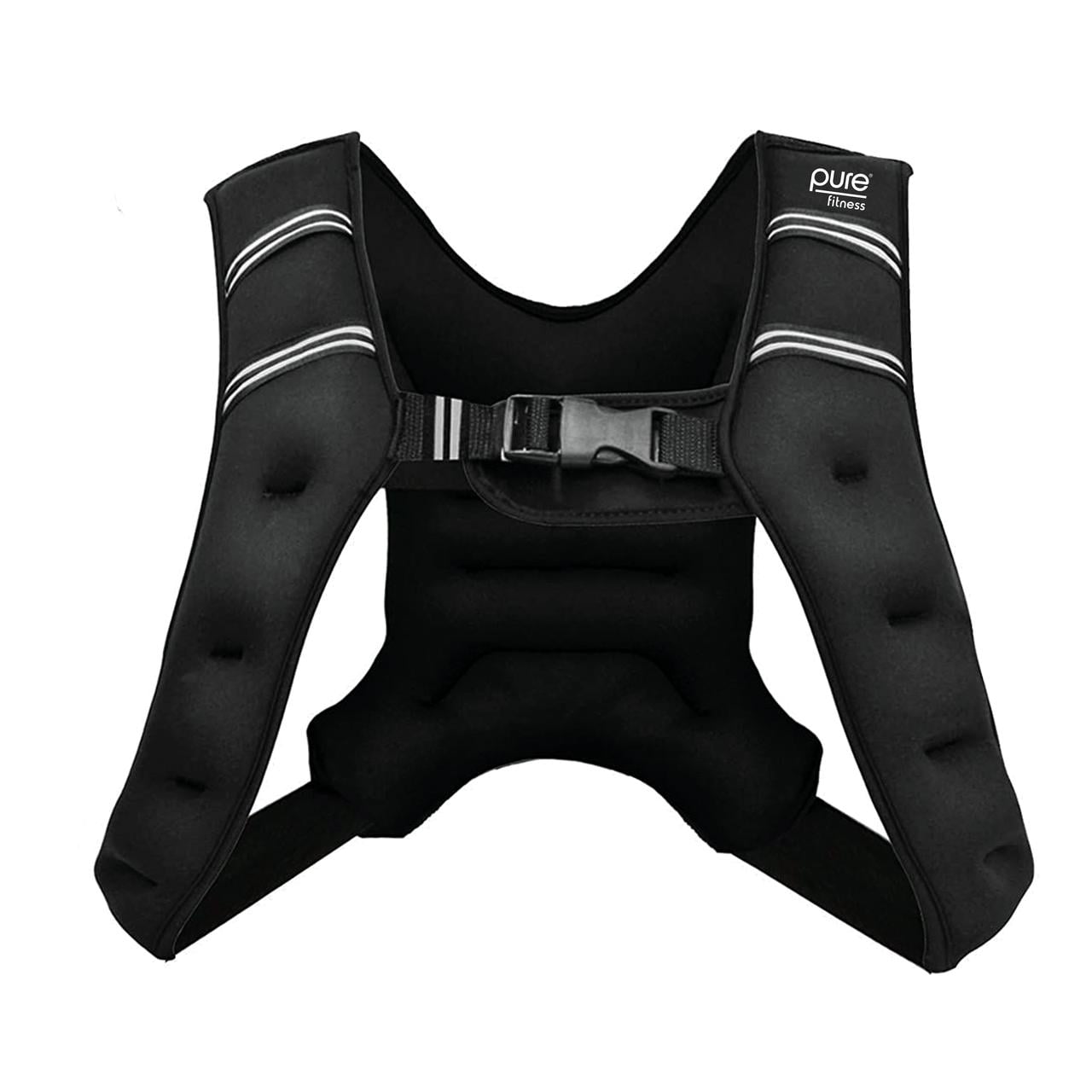 Pure Fitness 10lb Adjustable Weighted Vest for Body Exercise