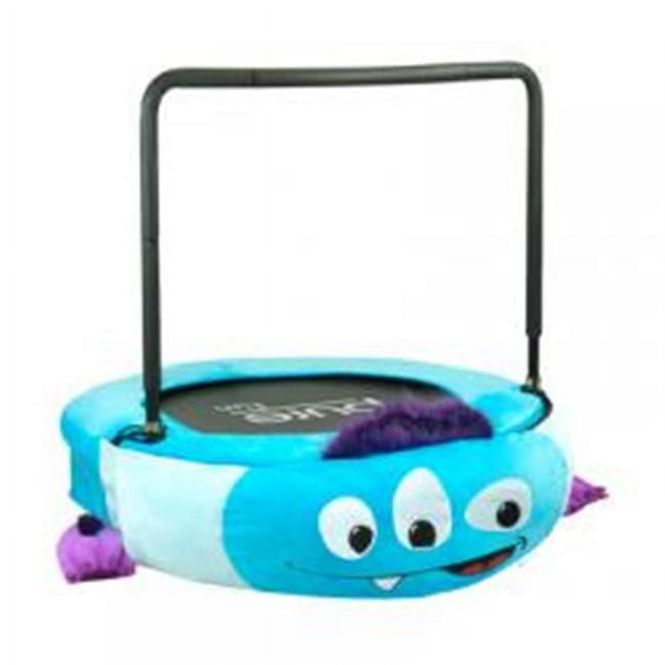 Pure Fun 36-inch Monster Plush Jumper Kids Trampoline with Handrail