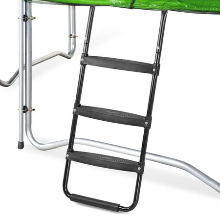 Pure Fun Universal Trampoline Ladder, 3 Step, Anti-slip, 300lb Weight Limit
