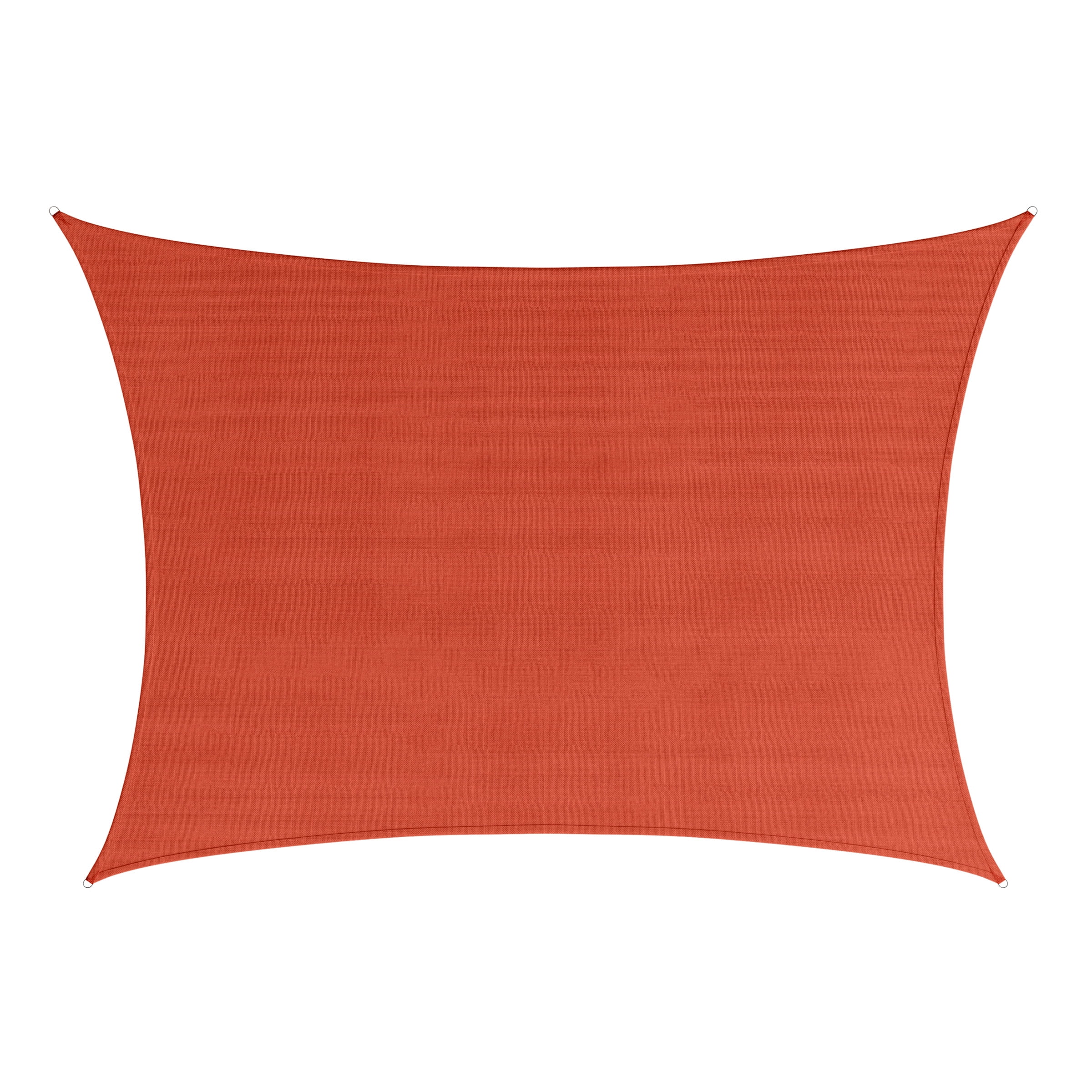 Pure Garden 10x13ft Sun Shade Sail – UV-Blocking Outdoor Canopy with D-Rings & Ropes, Terracotta