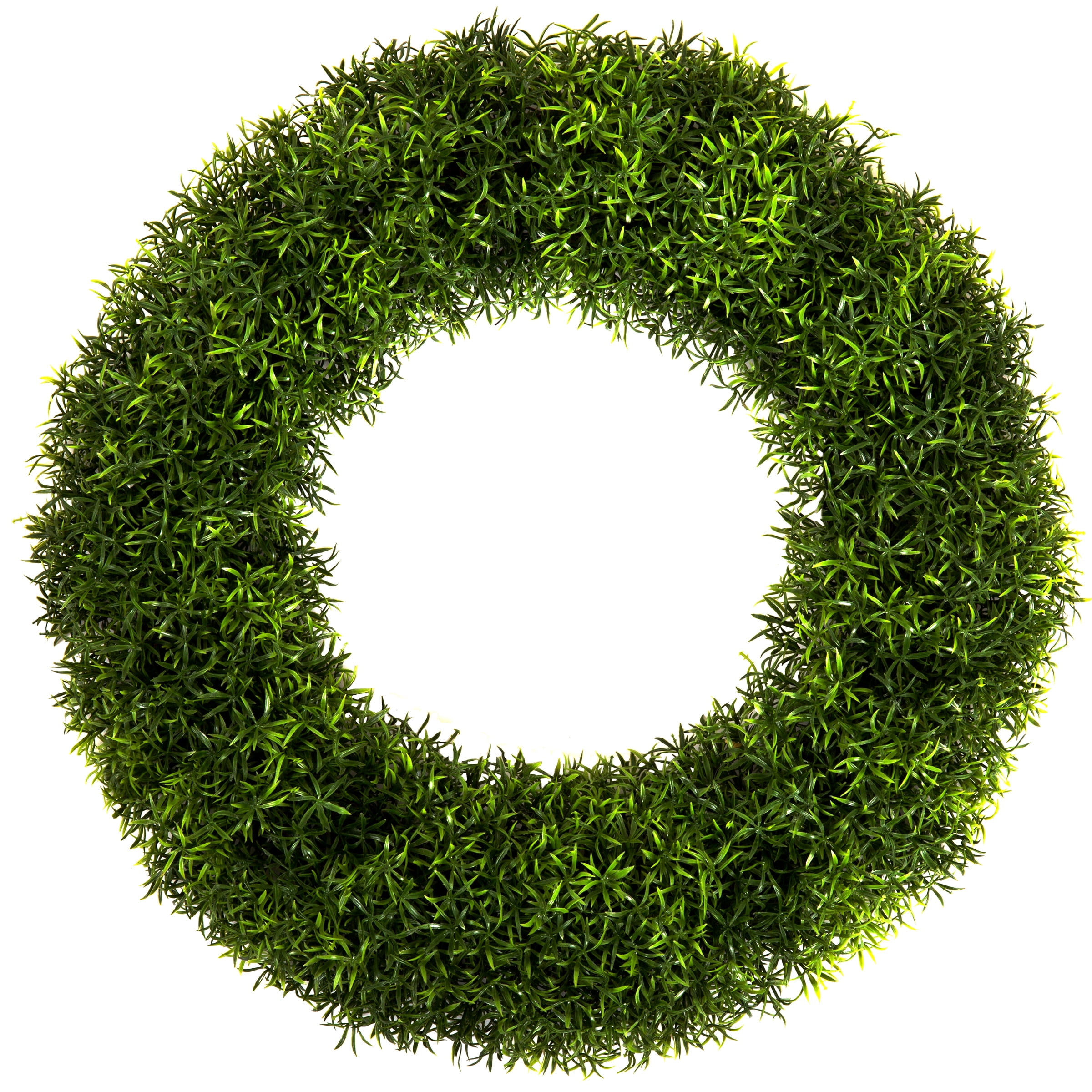 Pure Garden 20-Inch Indoor/Outdoor UV Resistant Artificial Foxtail Wreath