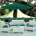 thumbnail image 1 of Pure Garden 50-LG1038 Cantilever Hanging Outdoor Shade Patio Umbrella, Hunter Green - 9 ft., 1 of 5