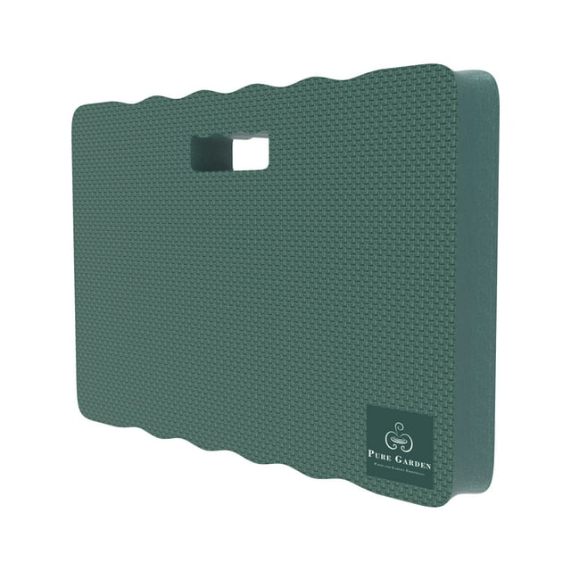 Pure Garden Multipurpose 1.5-Inch EVA Foam Kneeling Pad with Handle (Green)