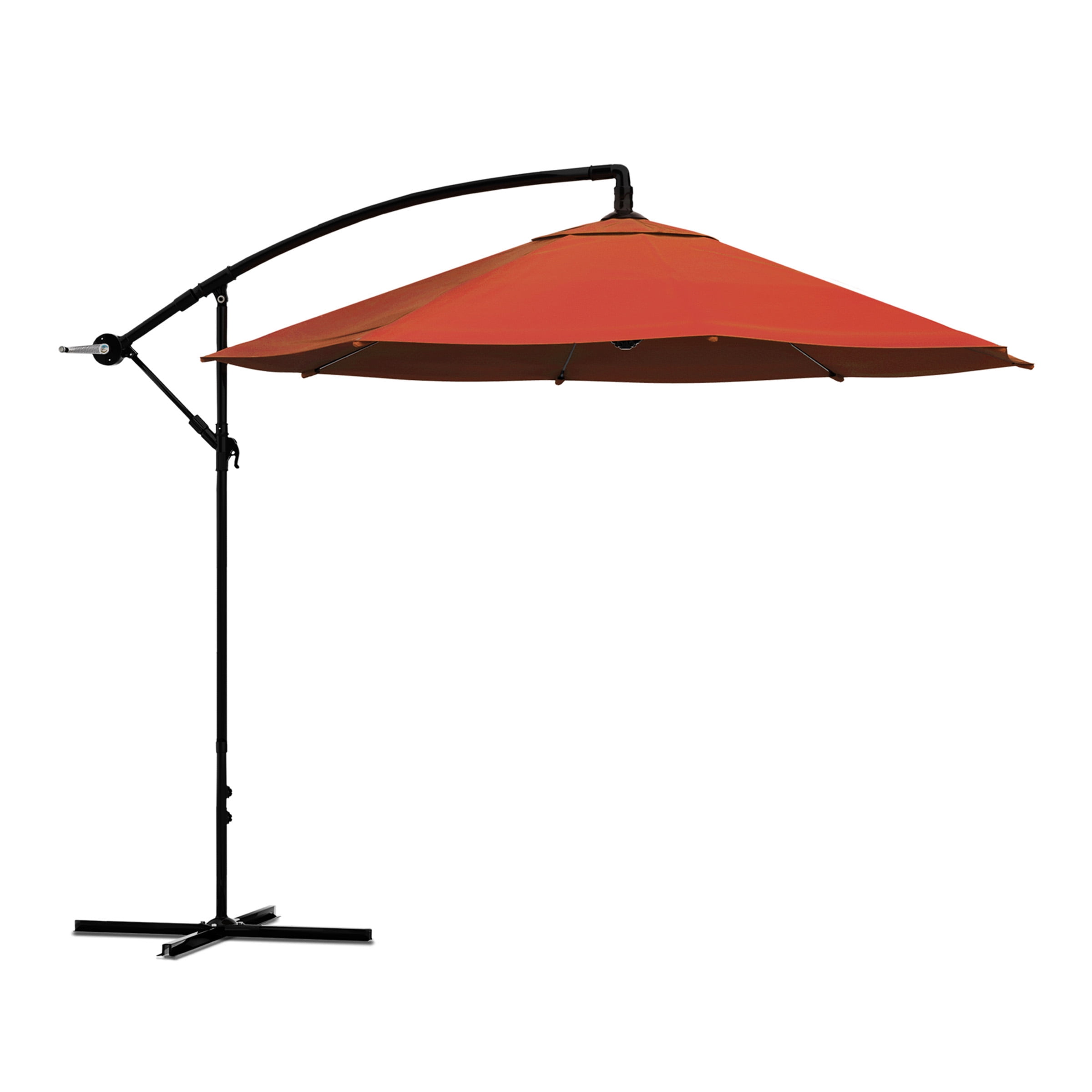 10 ft offset aluminum hanging patio umbrella Pure Garden Offset 10-ft. Aluminum Hanging Patio Umbrella, Size: 10'