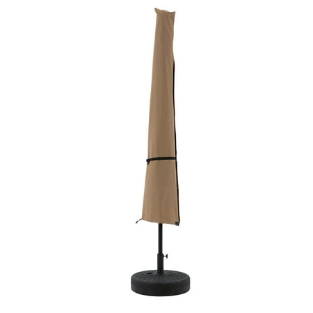 Pure Garden Patio Umbrella Cover – Heavy-Duty Waterproof Cover, Tan