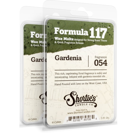 Pure Gardenia Wax Melts Multi Pack - Highly Scented + Essential & Natural Oils - Shortie's Candle Company