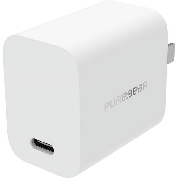 Pure Gear Light Speed USB-C Wall Charger-White