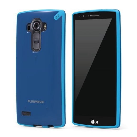 PureGear Slim Shell Protective Cell Phone Case for LG G4 - Blue