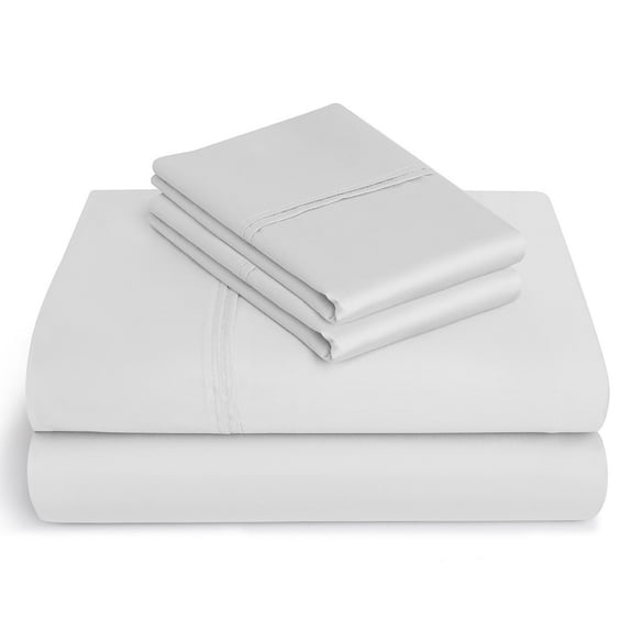 Pure Sheets Pure Giza Cotton Full Size Bed Sheets Set- 300-TC Bedding – Full Size ...