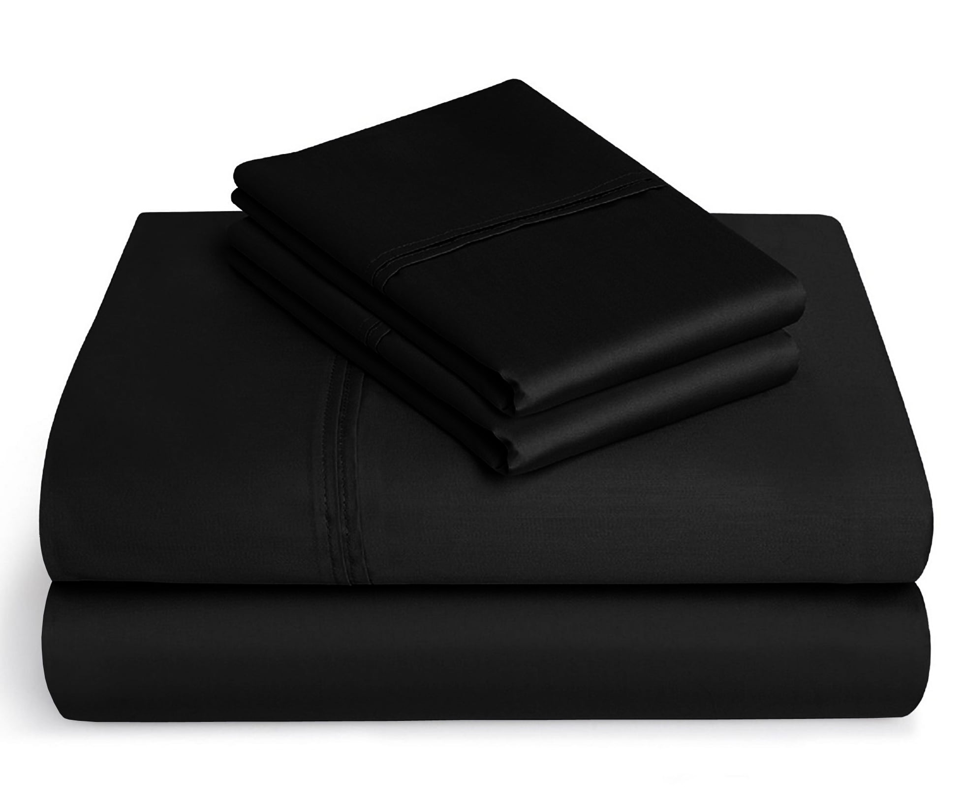 Pure Giza Cotton Queen Size Bed Sheets Set 300TC Bedding Queen Size Bed, 20" Inch Deep