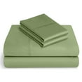 thumbnail image 1 of Pure Giza Cotton Split Head King Size Bed Sheets Set- 300-TC Bedding – 34-Inch Split Head Bed, 20" Inch Deep Pocket 300TC - Sage, 1 of 7