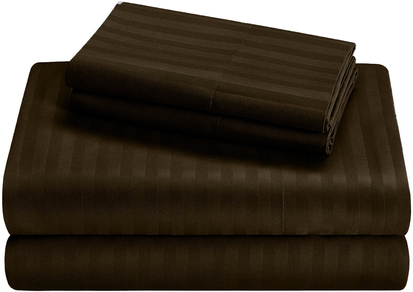 Striped Pattern Sheet Set Pure Giza Cotton (Split Head King Size) Striped Pattern Bed Sheets Set ...