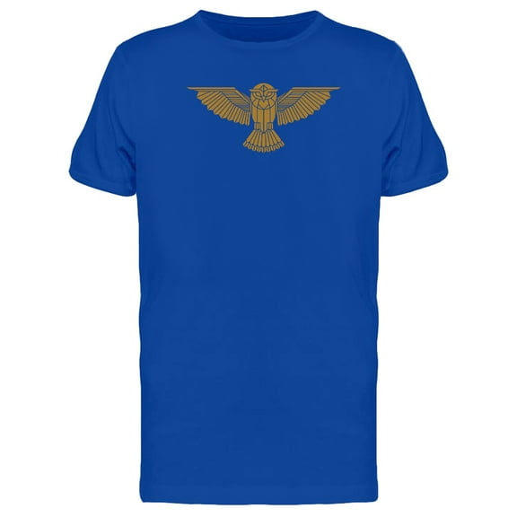 Pure Gold Geometric Owl T-Shirt Men -Image by Shutterstock, Male x-Large