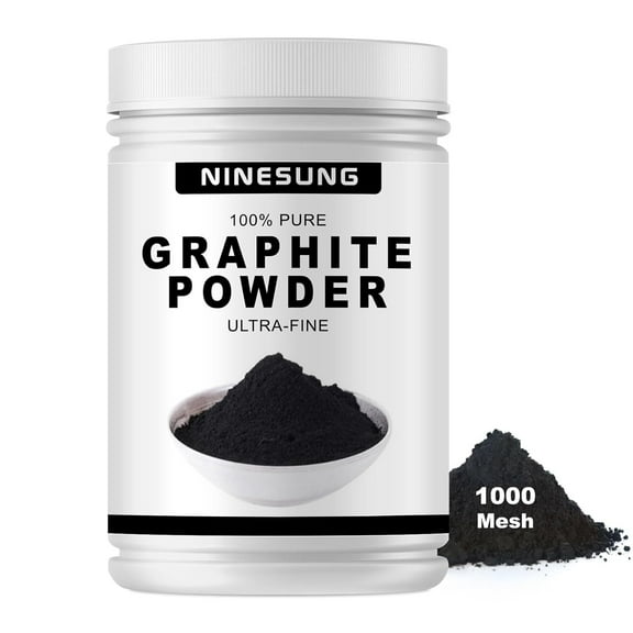 Pure Graphite Powder | 10 Pound Graphite Lubricant - 1000 Grit Superultra-Fine Graphite's Powder | Graphite's Lock Lubricant | Dry Graphite's Lubricant (10 Pound)