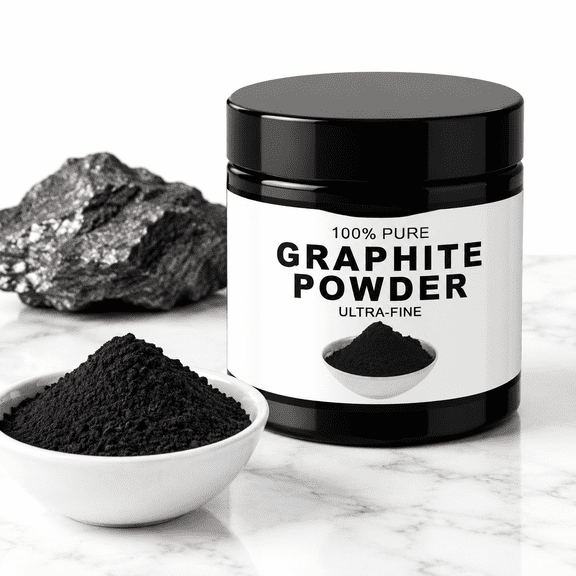 Pure Graphite Powder, 5 lb 44-micron Dry Powder for Sketching, Drawing, Locks, and Artistic Use