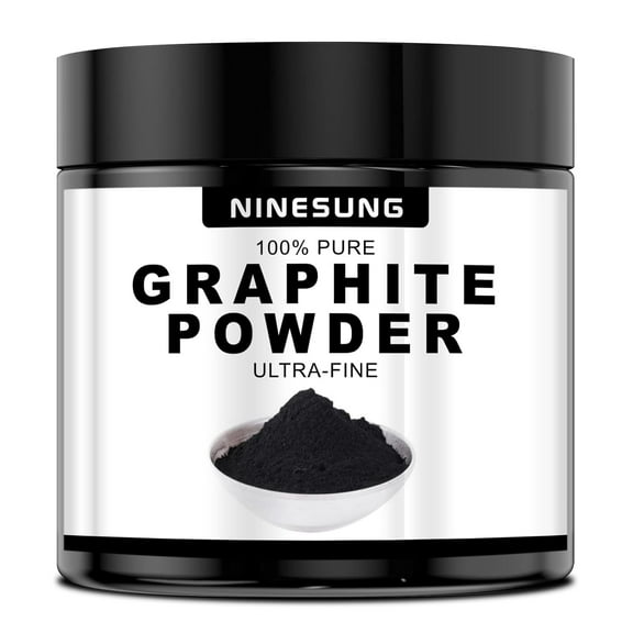 Pure Graphite powder,16oz - 44-Micron pure fine graphite powder, graphite lock lubricant, simple and easy to color.Applicable to painting, drawing, art