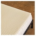 Pure Green Natural Latex Mattress Topper Firm 1 Inch XL Size
