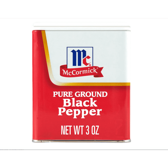 Pure Ground Black Pepper Premium Non GMO Powder 3 oz