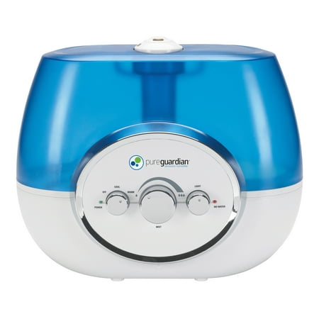 Pure Guardian 100-Hour 1.5 Gallon Ultrasonic Warm and Cool Mist Humidifier with Nightlight, H1510