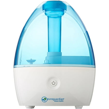 Pure Guardian 14-Hour 0.21 Gallon Cool Mist Ultrasonic Humidifier with Nightlight, H910BL