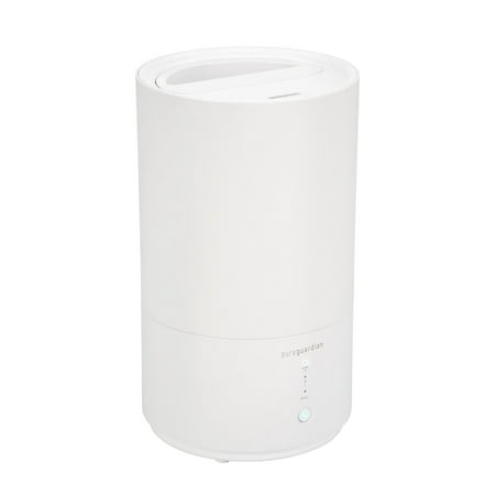 PureGuardian - H950AR Ultrasonic Cool Mist Top Fill Humidifier with Aromatherapy, .80-Gallon - White
